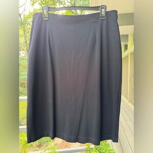 Eileen Fisher Black Skirt, Size L